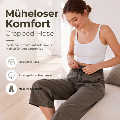 Legere Denim-Caprihosen für Damen