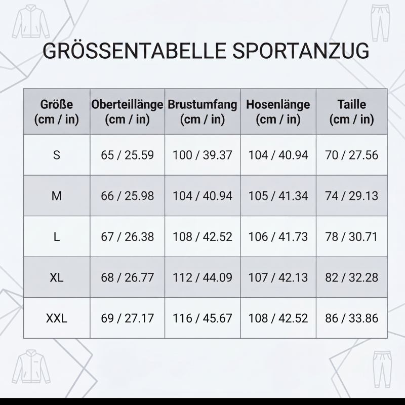 Damen Trainingsanzug Set mit Halbreißverschluss