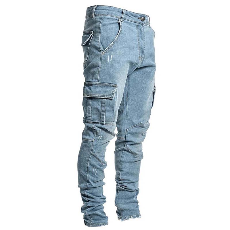 📣📣🎉✨Slim-Fit Jeans-Cargohosen – Figurbetont, praktisch & zeitloses Design