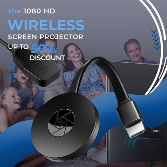 🔥Weihnachtsangebot🎅 1080-HD Wireless Screen Projektor
