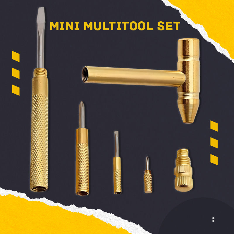 🎁2023-Weihnachten Hot Sale🎁 HALBER PREIS🔥🔥6 in1 Micro Mini Multifunktions-Kupferhammer