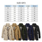 Kostenlose Lieferung - 2023Herren Business Windbreaker Lange Jacken aus reiner Baumwolle Herren Trenchcoats Casual