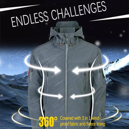 Innovative wasserdichte Jacke: Schützen Sie sich auf stilvolle Weise vor jedem Wetter! 【Freie Lieferung】